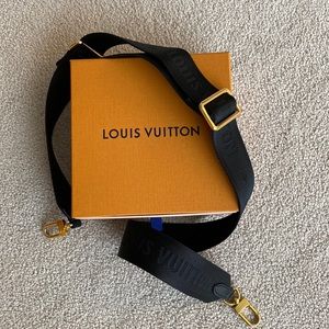 Louis Vuitton Jacquard Strap Black